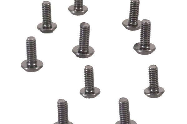 Blackzon Flanged Screw 2.5x6mm