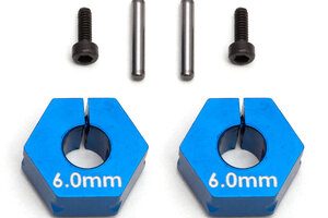 Team Associated Clamping Wheel Hex 6.0mm