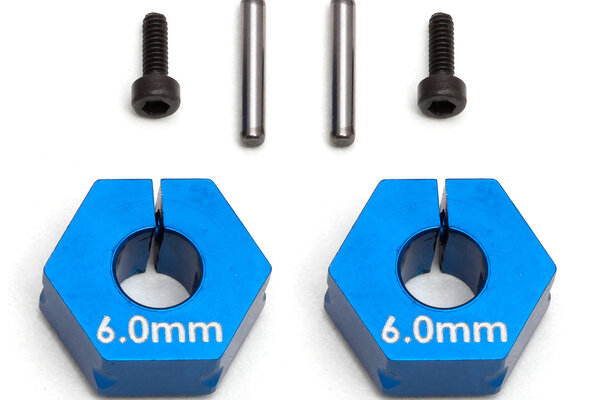 Team Associated Clamping Wheel Hex 6.0mm