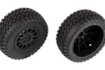 Team Associated Multi-terrain Tires and Method Wheels, mounted