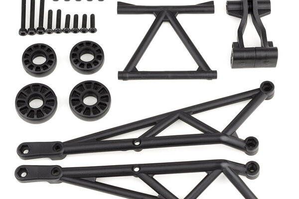 Team Associated DR10 Wheelie Bar Set