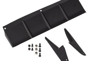 Team Associated DR10 Reakt Rear Spoiler, Black