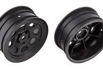Team Associated ASC71096  SR10 Black Front Wheels