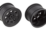 Team Associated ASC71097  SR10 Black Rear Wheels