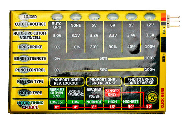 Castle Creations CSE010-0063-00 Field Link Portable Programmer Surface