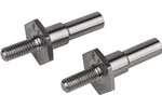 Team Associated RC10T6.1 FT Titanium Front Axles, 8.5mm