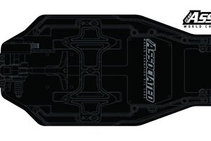 Team Associated Chassis Protective Sheet, Printed, for T6.1 FT