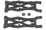 Team Associated RC10T6.2 FT Rear Suspension Arms, Gull Wing, Carbon Fiber