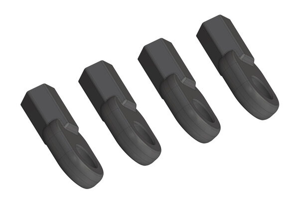 Corally (Team Corally) Ball End - 5.8mm - Composite - 4 pcs: Mammoth, Moxoo, Triton