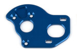 Team Associated RC10T6.2 Laydown Motor Plate, Blue Aluminum