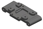 Corally (Team Corally) Bulkhead - Rear - Composite: Mammoth, Moxoo, Triton