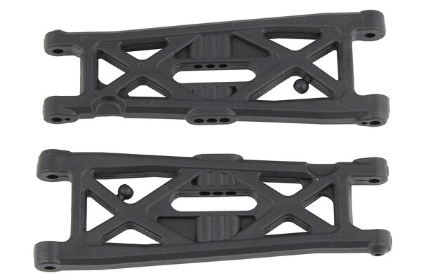 Team Associated RC10T6.1 FT Front Suspension Arms, Carbon Fiber