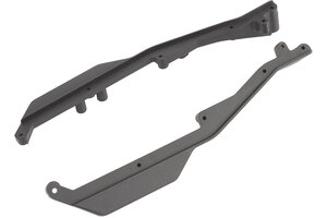 Team Associated RC10T6.2 Factory Team Side Rails, Carbon Fiber