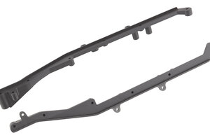 Team Associated RC10SC6.2 Factory Team Side Rails,Carbon Fiber