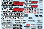 Team Associated RC1SC6.2 Decal Sheet