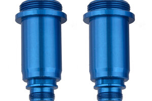 Team Associated SR10 Blue Alum Shock Bodies, Front, 12x23mm