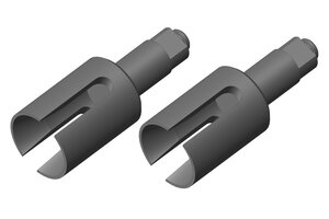 Corally (Team Corally) Differential Outdrive Cup - Steel - 2 pcs: Mammoth, Moxoo,