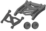 Corally (Team Corally) Wheelie Bar - Composite - 1 Set: Mammoth, Moxoo, Triton