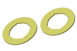 Corally (Team Corally) Slipper Pads - 2 pcs: Mammoth, Moxoo, Triton