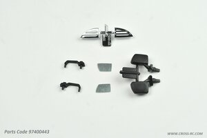 Cross RC Scale Parts (Mirrors, Vents, Knobs): SR4 Cross RC Scale Parts (Mirrors, Vents, Knobs): SR4