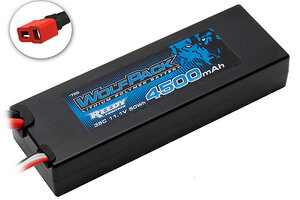 Team Associated Reedy WolfPack LiPo 4500mAh 35 C 11.1V Battery Pack