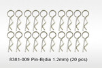 DHK Hobby Body Pins (1.2mm) (16)
