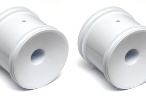 Team Associated Truck Hex Wheel, White