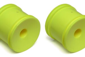 Team Associated Truck Hex Wheel, Yellow