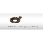DHK Hobby Crown Gear - 41T (Large) & Pinion Gear - 11T (Small)