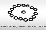 DHK Hobby Differential O - Ring (8mmx2mm) (8)