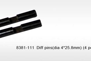 DHK Hobby Differential Pins (4x25.8mm) (4)