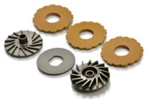 Exotek Racing Slipper Set, 3 Pad Finned Slipper Set, 22S Drag / MK3