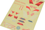 Flight Lab Toys Decal Sheet, Red; HoverCross