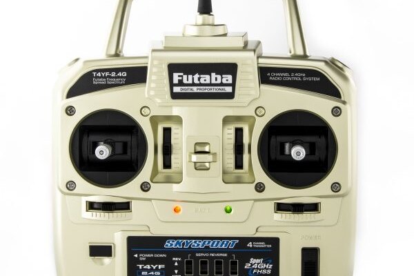 Futaba 4YF 4-Channel 2.4GHz FHSS Stick Radio System w/R2004GF