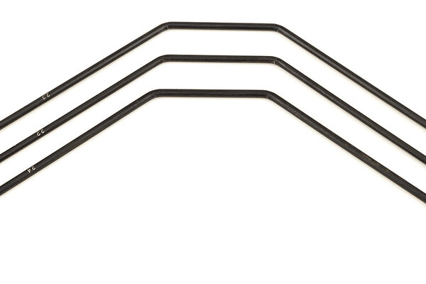 Team Associated RC8B3 FT Rear Anti-roll Bars, 2.2-2.4mm