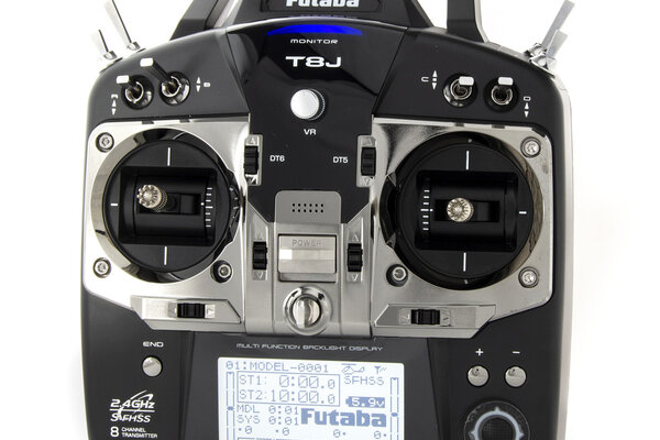 Futaba T8J A 2.4GHz S-FHSS Airplane Spec Radio System w/R2008SB