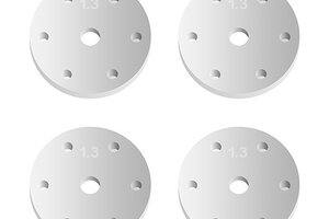 Team Associated Factory Team 16mm Shock Piston 6x1.3mm Flat