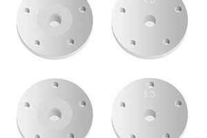 Team Associated Factory Team 16mm Shock Piston 5x1.3mm, Tapered