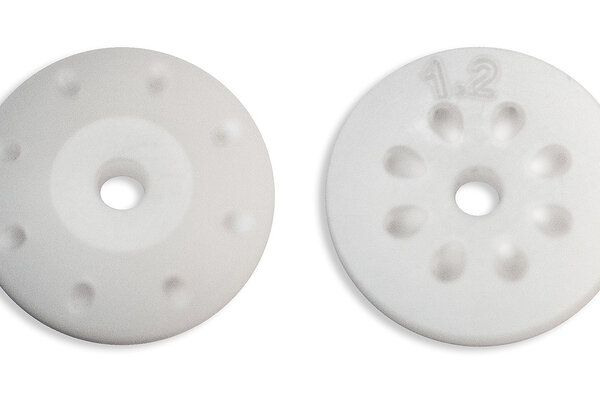 Team Associated FT 16mm Pistons, 8x1.2mm, Tapered & Angled, (1pr)