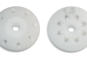 Team Associated FT 16mm Pistons, 8x1.3mm, Tapered & Angled, (1pr)