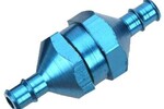 Dubro In-Line Fuel Filter-Blue