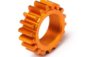 HPI Racing Threaded Pinion 18Tx12mm (1M) (Orange) Nitro 3