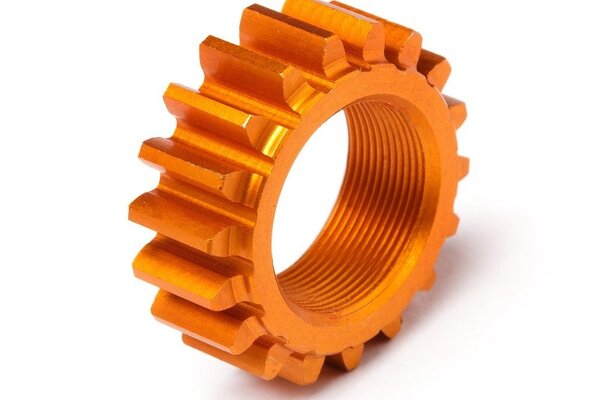 HPI Racing Threaded Pinion 18Tx12mm (1M) (Orange) Nitro 3