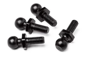 HPI Racing Ball Stud 4.7X14mm (Black/4pcs) Nitro 3