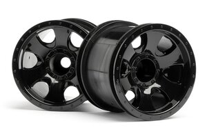 HPI Racing Warlock Wheel Black (2.2In/2pcs)