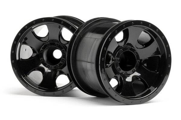 HPI Racing Warlock Wheel Black (2.2In/2pcs)