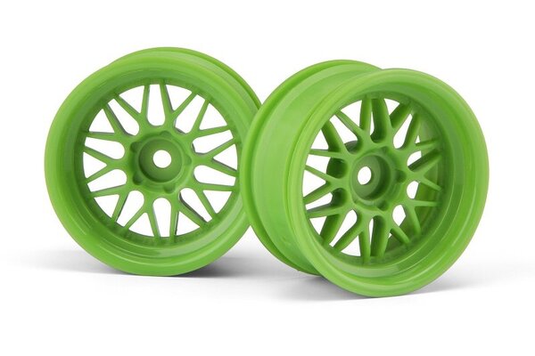 HPI Racing HRE C90 Wheel 26mm Green (6mm Offset/2pcs)