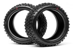 HPI Racing Proto Tire (Red 1/8 Buggy)