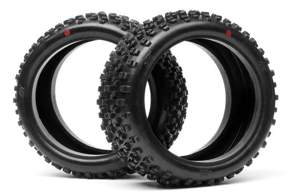 HPI Racing Proto Tire (Red 1/8 Buggy)