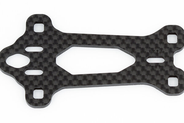 Team Associated Factory Team Adjustable Caster Top Plate, for RC10F6